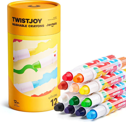 Jar Melo Non-Toxic Kids' Crayons