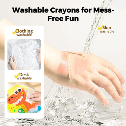Jar Melo Non-Toxic Kids' Crayons